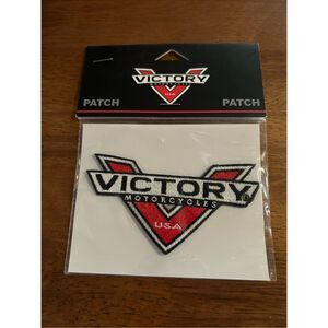 Victory Motorcycle patch badge biker iron on (5043)